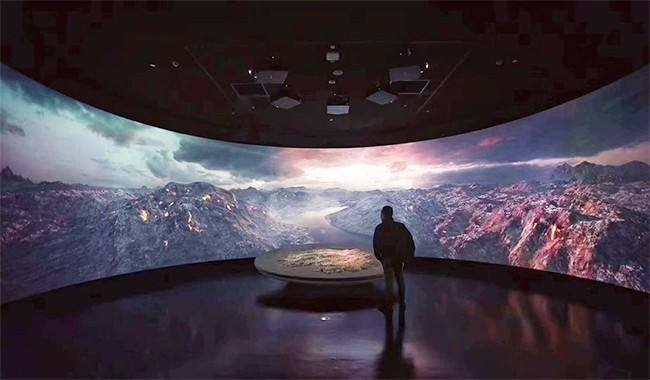 環(huán)幕沉浸式投影