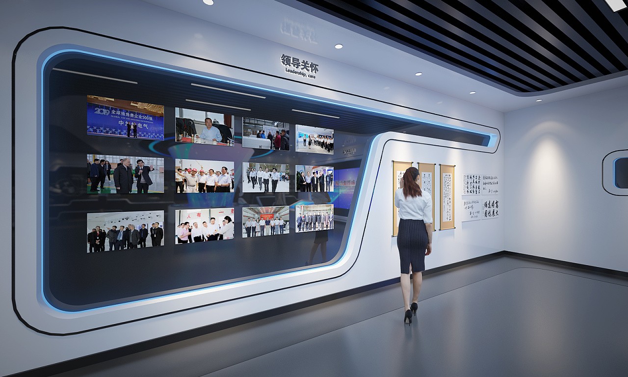 數(shù)字化企業(yè)展廳設(shè)計 數(shù)字化企業(yè)展館展廳設(shè)計